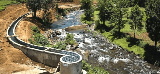 energie uit water